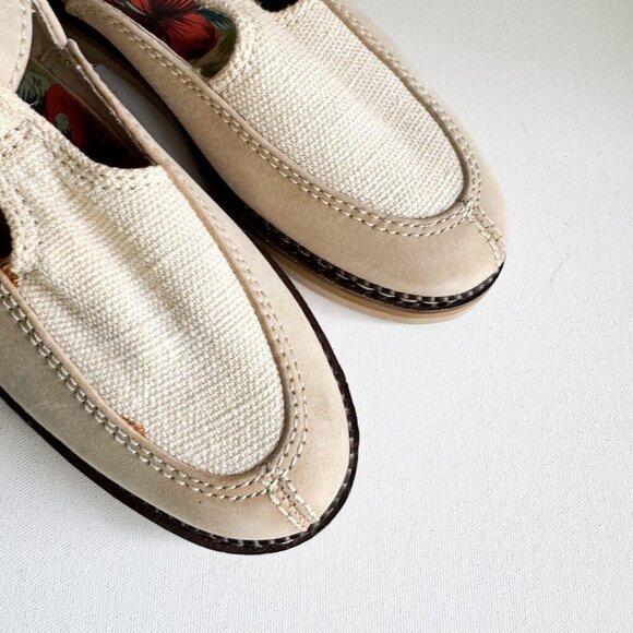 Tommy Bahama Gatsby Suede Canvas casual Loafers 8 - Picture 10 of 10